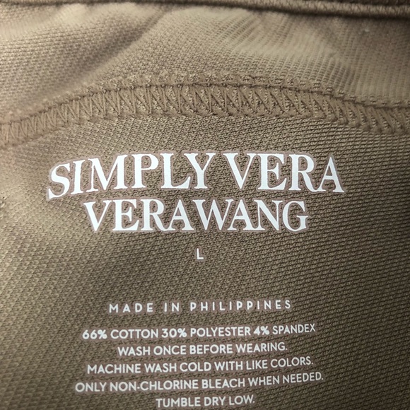 Vera Wang  smooth twill legging/jeggings - Picture 3 of 4